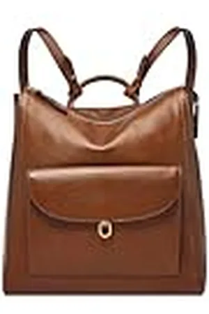 Fossil Parker Rugzak van Eco-Leer voor Dames, ZB1836200-33 cm L x 13 cm B x 35,6 cm H