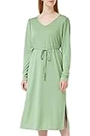 Minus Shantae Midi-jurk | Groene jurken voor dames VK | Lente damesjurken | Maat XL