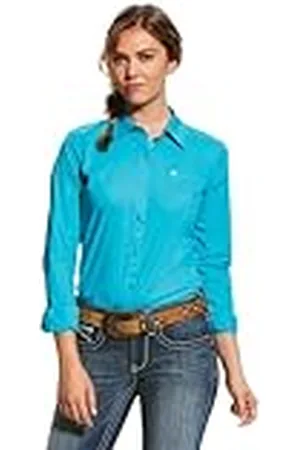 Ariat Wrinkle Resist Kirby Stretch Shirt voor dames, , L