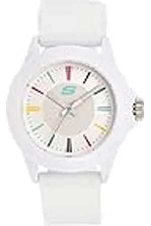 Skechers Horloge voor dames, Quartz uurwerk met siliconen, polyurethaan, lederen of roestvrij stalen band, ,40MM