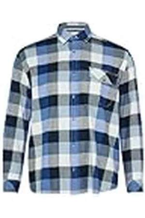 QS by s.Oliver Big Size overhemd lange mouwen geruit, , 3XL