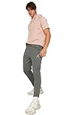 Trendyol Voor heren Sweatpants Smoked Regular fit geborduurd trainingspak voor heren, , S