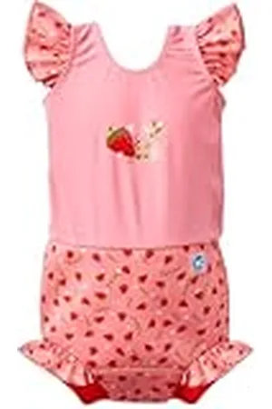 Splash Happy Nappy Zwempak met ruches, Strawberry Field, 2-3 jaar