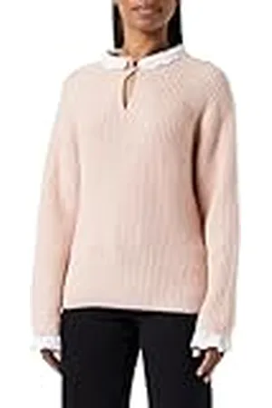 ONLY Dames Onlcila L/S Mix Highneck Cc KNT Pullover, , XL