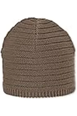 Sterntaler Gebreide muts rib, uniseks kindermuts, , Braun