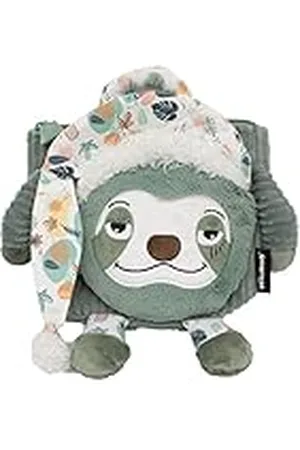 Les Deglingos Chillos rugzak van velours, uniseks, baby, , 1 stuk (1 stuk)
