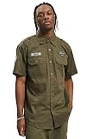 Brandit Luis Vintage shirt met korte mouwen voor heren, , S