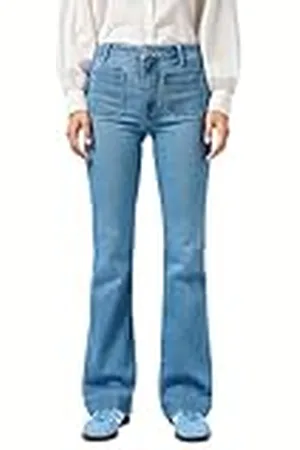 Wrangler Dames Jeans Flare, Flare Fit, uitlopende pijpen, , 27W / 30L