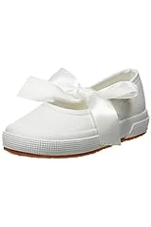 Superga 2257-katoen, ballerina met sluiting op de achterkant voor meisjes