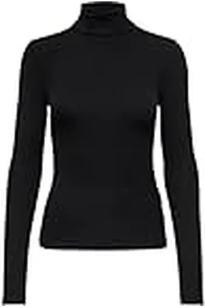 ONLY Dames ONLSILLE ROLL Neck Top JRS NOOS shirt met lange mouwen, , XL