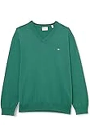 GANT Klassieke katoenen V-hals, , L