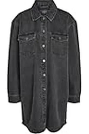 Noisy May NMALVA L/S DENIM DRESS AZ387BL NOOS FWD, , XS