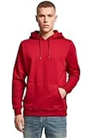 Build Your Brand Heavy Hoody Herenjas, , M