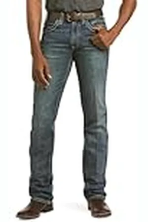 Ariat Heren Jeans, Zilveren, 36W x 38L