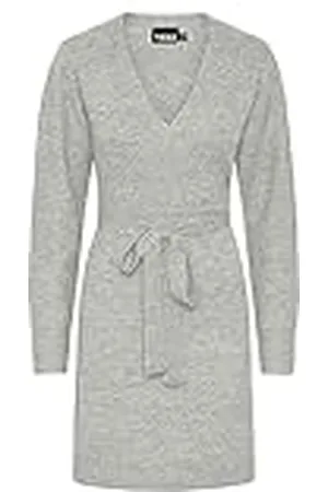 Pieces® Dames Pcellen Ls Wrap Knit Dress Noos Bc, , S
