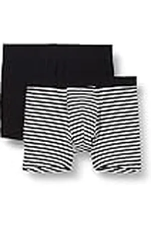 Schiesser Jungen 2 PACK Unterwäsche Boxershorts weiches Bündchen - 95/5 Organic Bio Baumwolle - Größe 140 bis 176