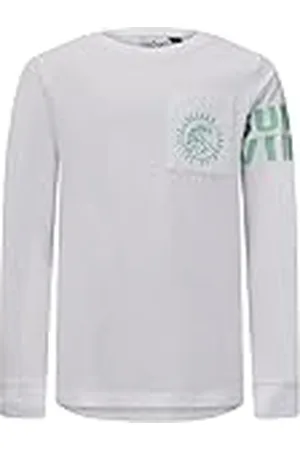 Retour Retour Jeans Boys T-Shirt Olaf in The Color White, , 6-8 Jaren