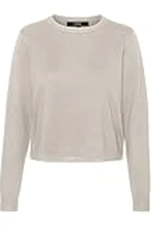 VERO MODA VMSILJE LS O-Neck Short Pullover GA NOOS, , XXL