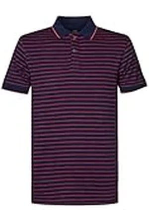 Petrol Industries INDUSTRIES Heren poloshirt met korte mouwen, M-1040-POL925; kleur: blauw, maat: XXXL, , 3XL