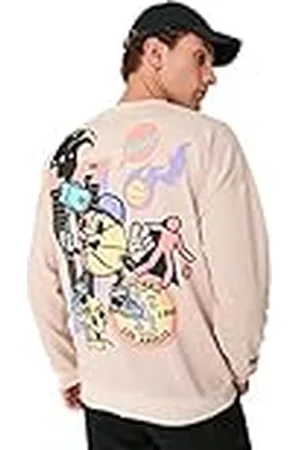 Trendyol Heren Herenkleding Oversize Basic Crew neck Knit Sweatshirt, , L, , L