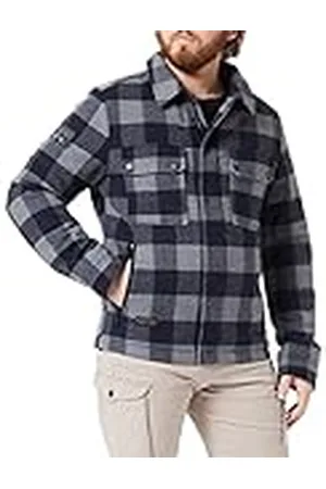 Camel Active Heren blouson, grijs, 66