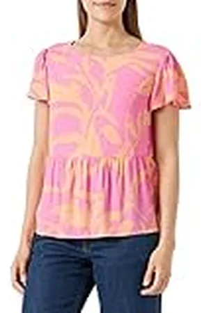 QS by s.Oliver Dames blouse korte mouwen, , 42