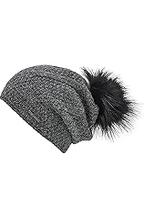Chillouts Ann-Christin muts voor dames, beanie-muts, donkergrijs, eenheidsmaat