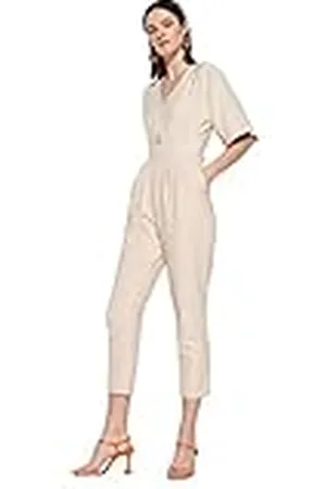 Trendyol Jumpsuit voor dames, met V-hals, gebreid, voor dames, , S