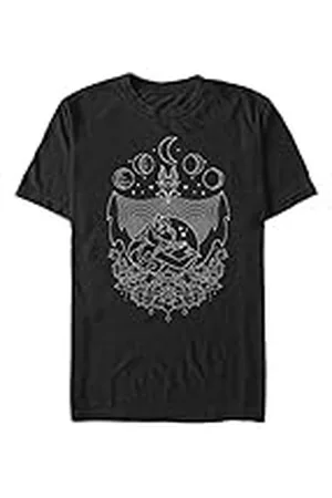 Disney Sleeping Beauty - Maleficent Geo Line Unisex Crew neck T-Shirt Black L