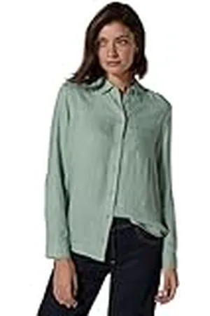 CECIL EOS_Melange Pinstripe Blouse, , L