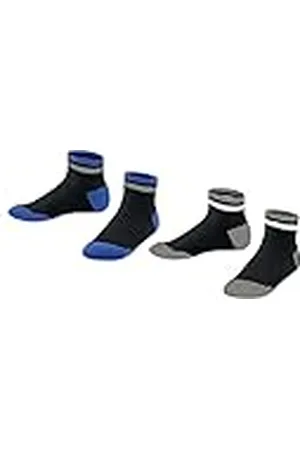 ESPRIT Uniseks-kind Korte Sokken Active Tennis 2-Pack K SN Katoen Functioneel Material Dun ademend kort Multipack 2 Paar, , 35-38