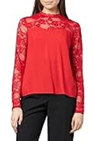 VERO MODA Bestseller A/S VMRUSK LS Top WVN O-hals, , 3XL