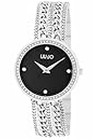 Liu Jo Luxury Chain TLJ1831 dameshorloge armband staal zwart Swarovski armband, Armband