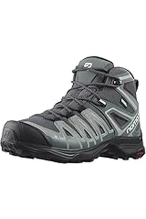 Salomon X ULTRA PIONEER MID CLIMA™ WATERDICHTE wandelschoenen voor dames, Ebbenhout/Stormachtig weer/Wijnproeverij, 38 EU