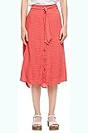 QS by s.Oliver Dames lange rok, 4510 koraal rood, L