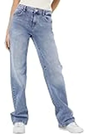 Noisy May NMYOLANDA Damesjeans met wijde pijpen, normale taille, , 32W x 32L