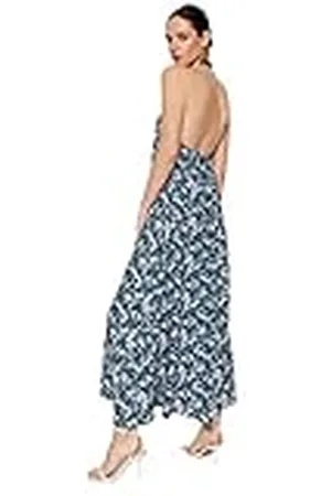Trendyol Dames Shift Regular Fit jurk, normale pasvorm, geweven, , 62, , 62 NL