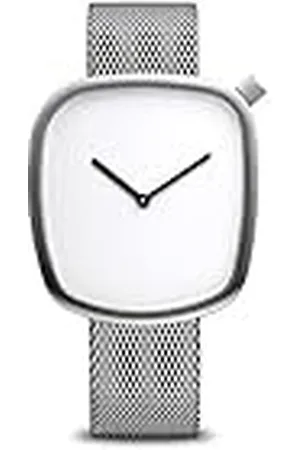 Bering Unisex horloge quartz uurwerk - Pebble Collection met roestvrij staal en saffierglas 18040-004