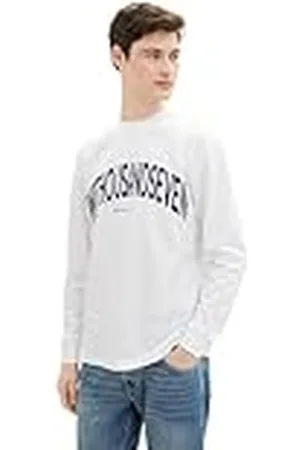 TOM TAILOR T-shirt met lange mouwen voor heren, , XS