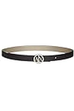 Armani Exchange Dames Bicolor, Logo Buckle Belt, , L