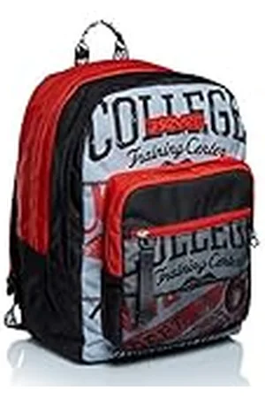 7 for all Mankind Fitbright College Extra schoolrugzak, , dubbel vak, voor school en vrije tijd