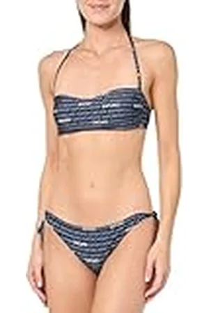 Emporio Armani Band & Bow Braziliaanse Logomania Bikini Set, , S