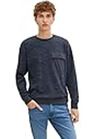 TOM TAILOR Uomini Sweater met patroon 1032780, , XS