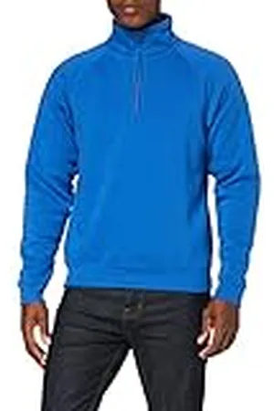 Fruit Of The Loom Sweatshirt voor heren, Blauw ( Blue), L/Tall