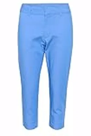 Kaffe Dames Capri Pants Below Knie, Length, Slim Fit, Regular Waistband Dames, , 32