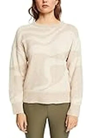 ESPRIT Dames 112EE1I318 trui, 288/SAND 4, M