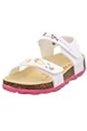 Superfit Voetbedpantoffel, wit/roze 1040, 31 EU, , 31 EU
