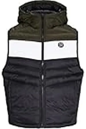 JACK & JONES JACK&JONES JUNIOR JESPRINT Puffer Bodywarmer JNR Vest voor jongens, , 176, , 176 cm