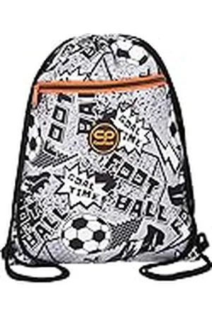 Coolpack Green Grey Ball, sporttas met trekkoord, uniseks, kinderen, eenheidsmaat, Meerkleurig, Eén maat