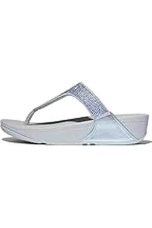 FitFlop Dames LULU Crystal verfraaid teen post sandalen, , 41 EU, , 41 EU